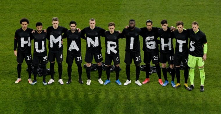 Duitsland met duidelijke 'Qatar-boodschap' voor wedstrijd tegen IJsland