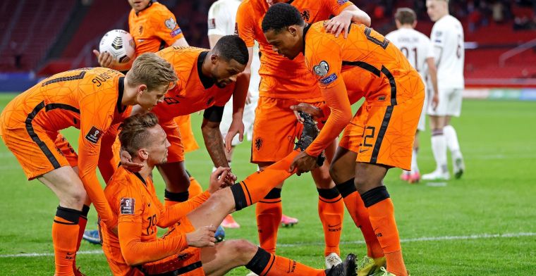 Oranje herstelt zich na Turkse blamage, maar geen doelpuntenkermis tegen Letland