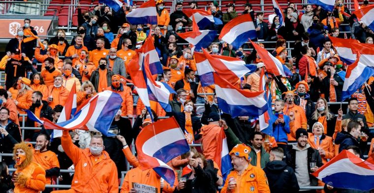 Weer fans voor Oranje, niet in België: Hier volgt de regering enkel virologen