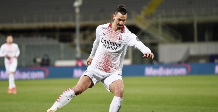 'AC Milan wil door met Ibrahimovic, wachten op handtekening van de spits zelf'   