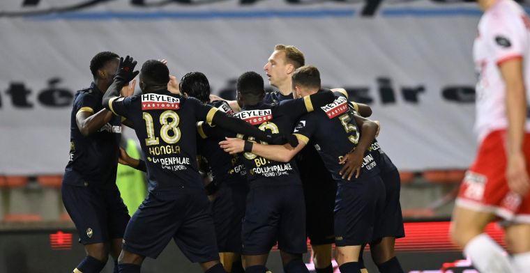 Helft zweten na rode kaart, maar Antwerp haalt Play-Off-1-ticket op in Moeskroen