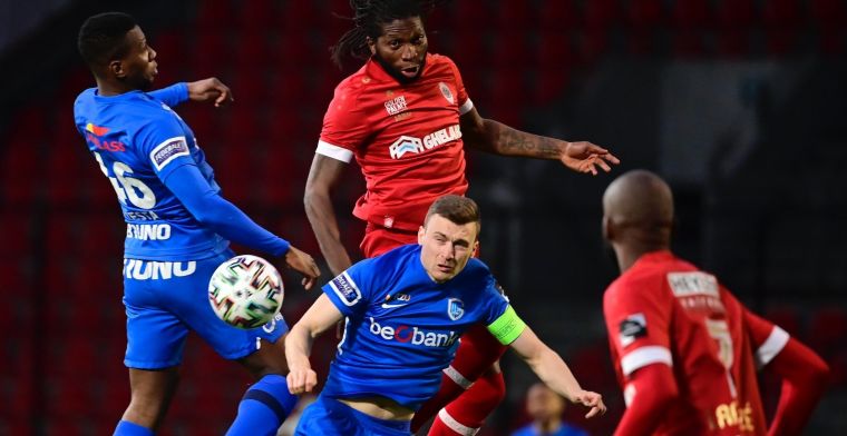 Antwerp gaat als tweede naar Play-Off 1 na knotsgek slot tegen KRC Genk