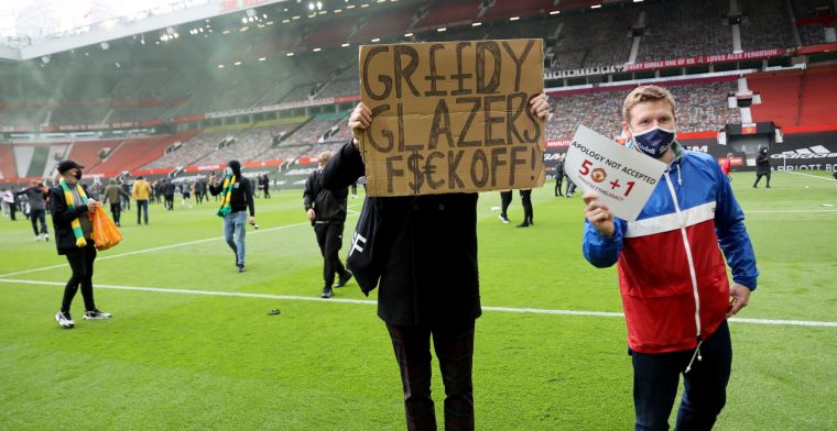 Man United hekelt Old Trafford-bestormers: 'Wilden onze voorbereiding verstoren'