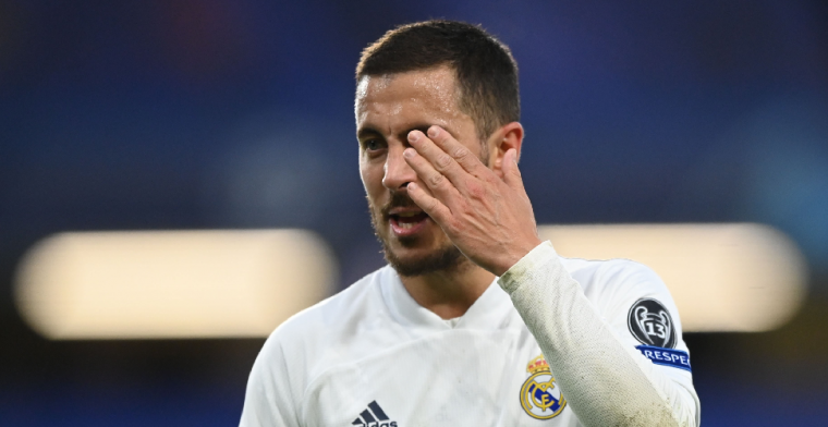 Hazard zorgt voor 'monumentale woede' bij Real Madrid: Onacceptabel