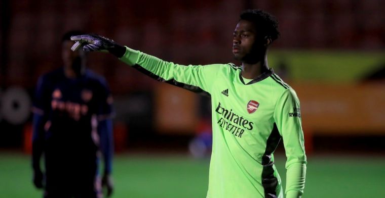 'Belgische club meldt zich bij Arsenal voor talentvolle doelman Okonkwo'