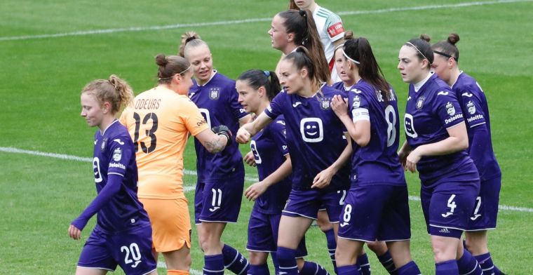 RSC Anderlecht-vrouwen pakken de landstitel na zege tegen OH Leuven