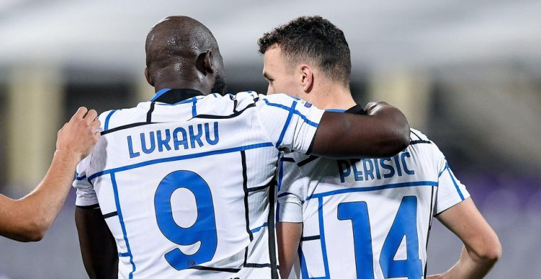 Rivalenstrijd bij Internazionale: Perisic plaagt Lukaku na titel Club Brugge