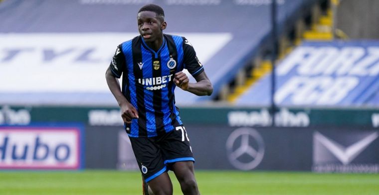 Jonge Club Brugge-debutant Mbamba (16) overtuigt: 'Gaan we nog van horen'