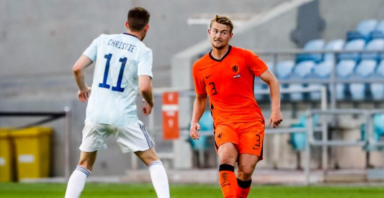 De Ligt verlaat training Oranje: 'Hij wilde geen risico nemen, ik ook niet'