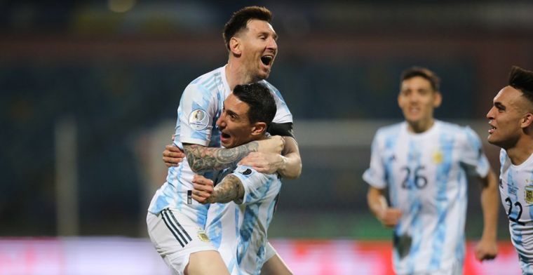 Uitblinker Messi loodst Argentinië naar halve finale met assists en goal