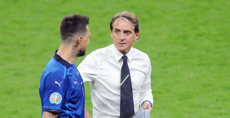 Mancini blikt vooruit: Een makkelijke halve finale vind je niet op het EK