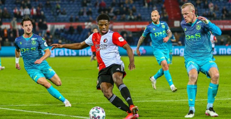 TD Feyenoord reageert gevat na Club Brugge-nieuws rondom Malacia: 'Hij blijft'