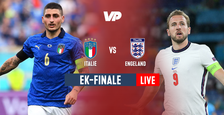 LIVE: Italië wint het EK na penalty's!