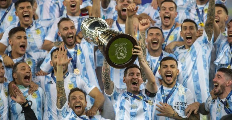 Weinig Argentijnen in het Copa America-team van het toernooi