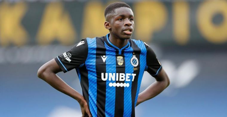 Mbamba (16) maakt indruk bij Club Brugge: Ik wil verder groeien