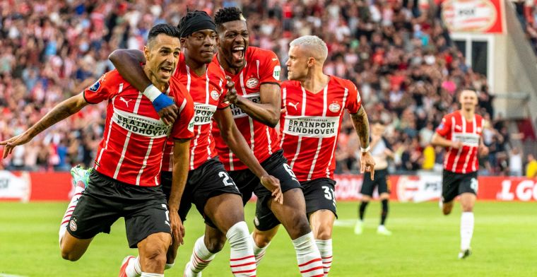 PSV opent Europees seizoen met ruime zege tegen Galatasaray