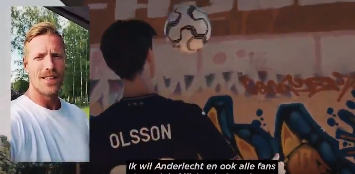 Wilhelmsson tot Anderlecht-fans: Felicitaties met prachtige transfer van Olsson