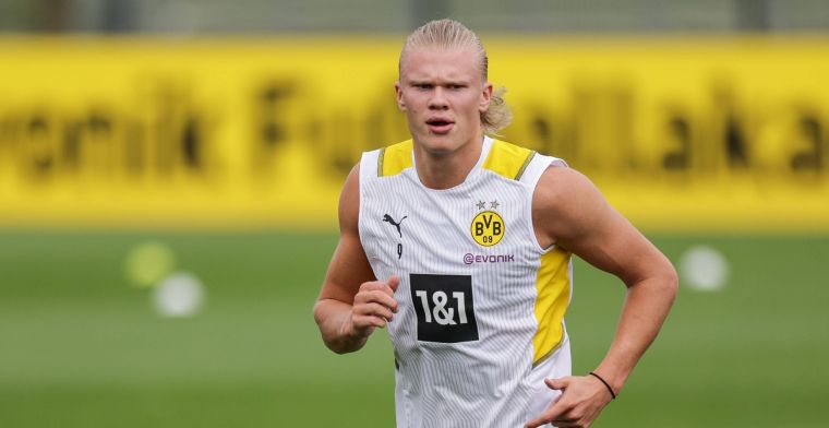 Haaland verbaasd door 'vraagprijs' Dortmund: 'Heel veel geld voor één persoon'