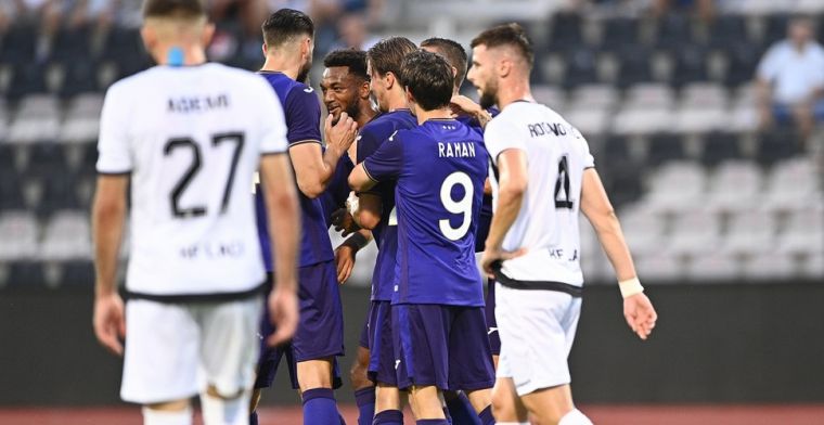 Anderlecht kent perfecte comeback in Europa en wint vlot van FK Laçi