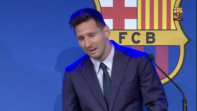 Messi gebroken: Ik heb nooit verwacht dat ik zo gedag zou moeten zeggen