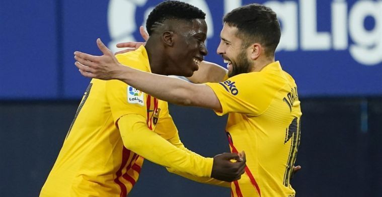 'Barça eist drievoudige van Duits bod en laat banneling Moriba niet vertrekken' 