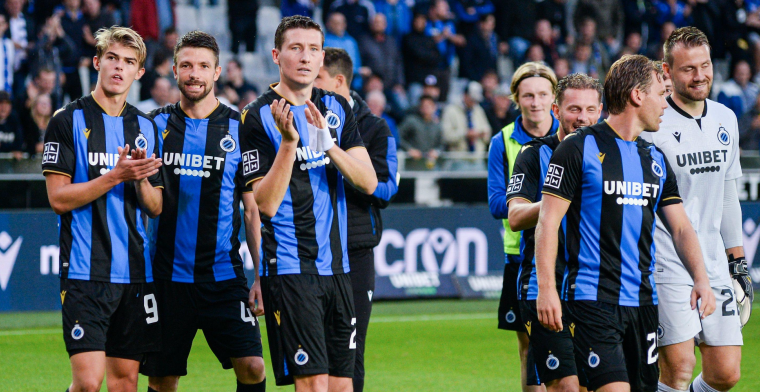 Club Brugge-spelers reageren op loting: Kunnen thuis met supporters iets doen