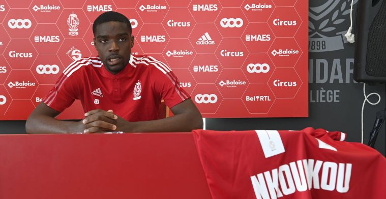 Nkounkou praat over doelen met Standard: “Dan zal mijn seizoen geslaagd zijn”