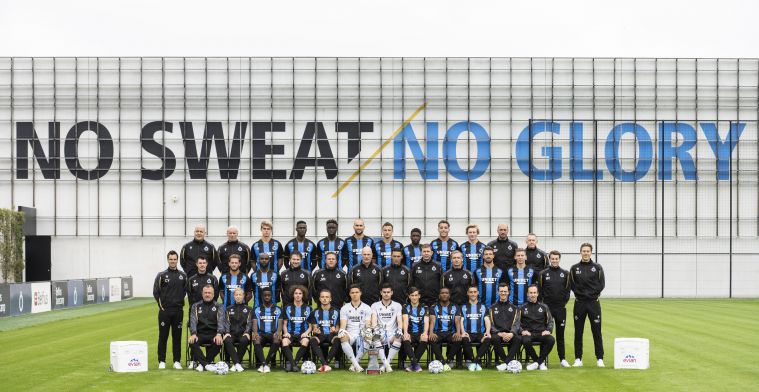 Van 20 naar 30: Club Brugge komt met nieuwe ploegfoto na zomerse make-over