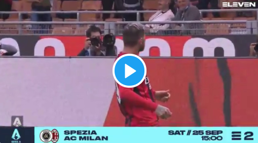WOW! Saelemaekers (AC Milan) pakt uit met assist én panna               