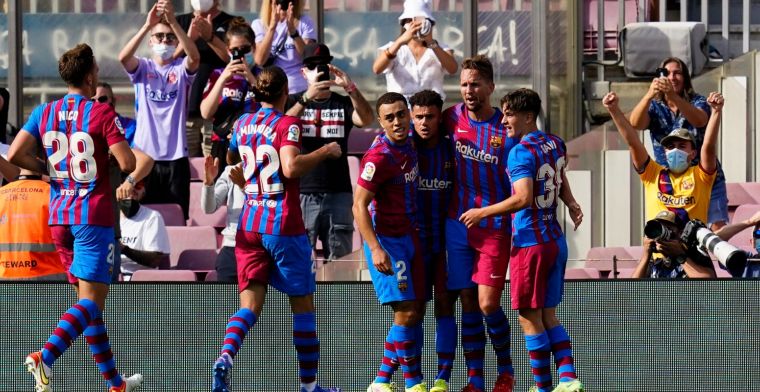 FC Barcelona boekt een broodnodige zege tegen reuzendoder
