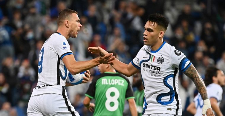 Supersub Dzeko redt Inter met razendsnelle goal en verkrijgen van penalty