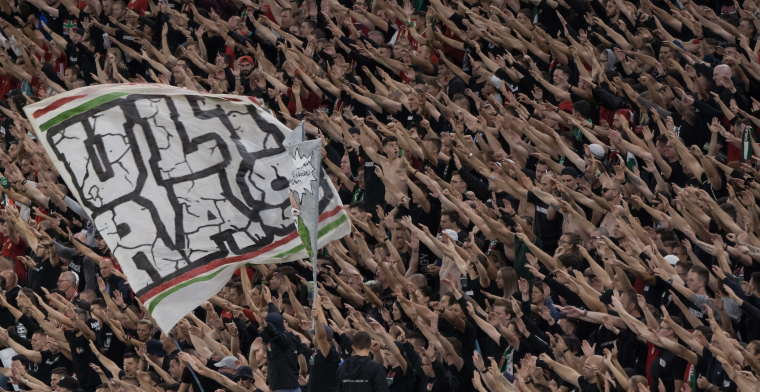 'Hongaarse fans worden voor 2 jaar uit stadions verbannen na rellen op Wembley'
