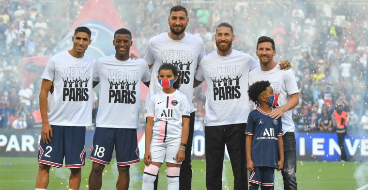 Sergio Ramos wacht nog steeds op debuut, L'Équipe neemt 'spook van PSG' op de hak