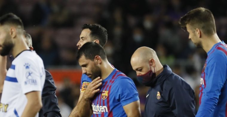 UPDATE: Barcelona moet Agüero maanden missen, speler reageert strijdvaardig