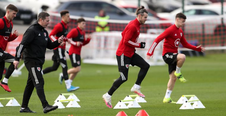 Opvallend: Bale al maanden geblesseerd bij Real, maar traint wel bij Wales