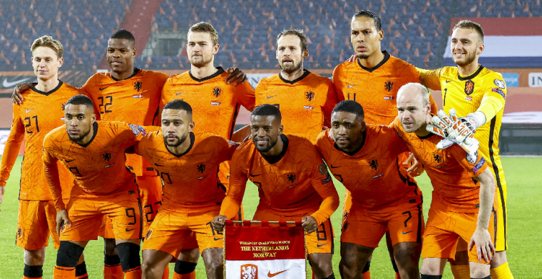Nederland bibbert tegen Noorwegen, maar plaatst zich alsnog voor het WK