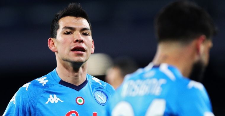 Lozano hoopt Napoli te verlaten: 'Ik wil naar een grotere club'