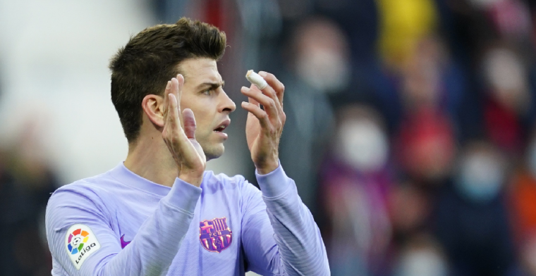 'Kritieke' situatie voor FC Barcelona, Pique reageert teleurgesteld