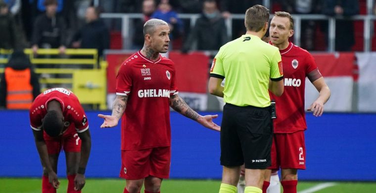 Nainggolan viseert ref Visser na nederlaag Antwerp: 'Vreemde beslissingen ...'