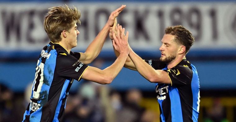 Club Brugge verslaat Oud-Heverlee Leuven en plaatst zich voor de halve finales