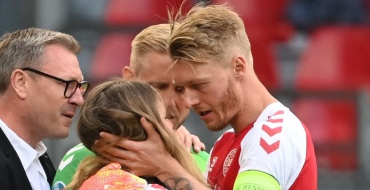 Kjaer bescheiden over heldendaad na Eriksen-incident: 'Als hij oké is, ben ik oké'