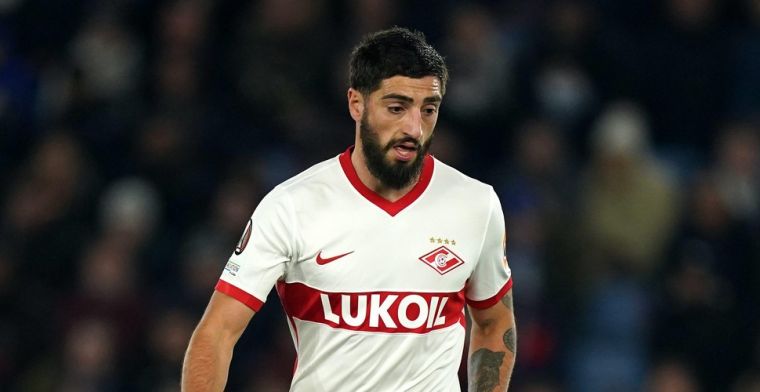 'KAA Gent en Antwerp denken aan terugkeer van Spartak Moskou-verdediger Gigot'