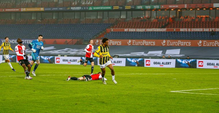 Openda helpt Vitesse aan stunt, aanvaller scoort in duel tegen Feyenoord