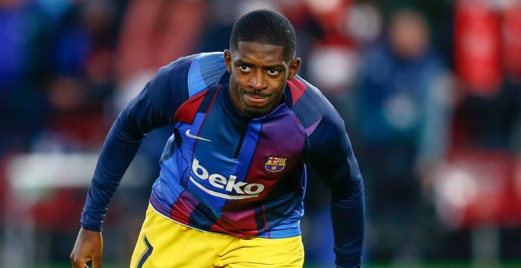 'Zaakwaarnemer Dembélé meldt zich: Fransman wil niet vertrekken bij Barça'