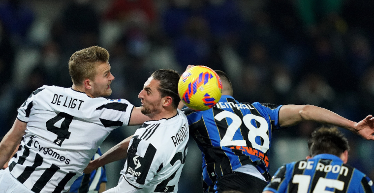 Stug  Atalanta geeft zege toch nog uit handen tegen tienkoppig Juventus
