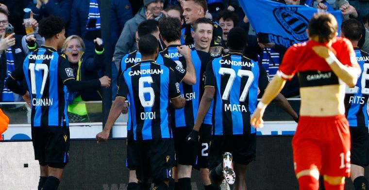 Club Brugge wint ruim van Antwerp, tik van Vanaken gespreksonderwerp van de dag