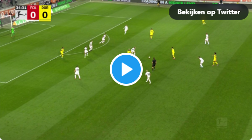 GOAL: Thorgan Hazard scoort knap doelpunt voor Dortmund