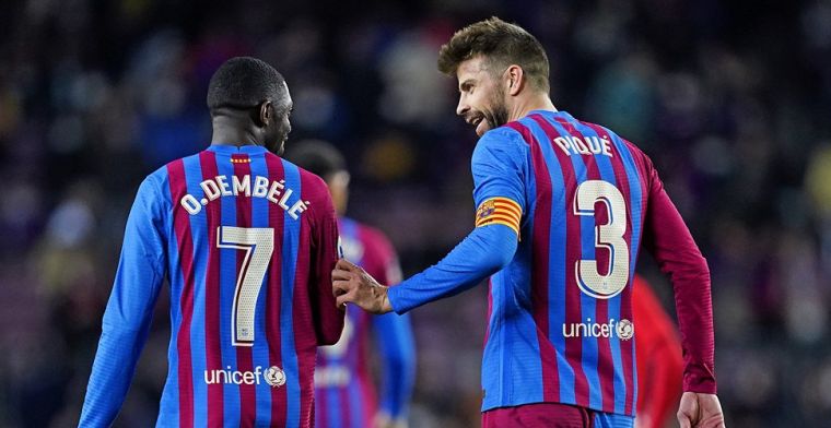 Barça zet deur voor Dembéle open: Altijd gehoopt dat hij zou blijven