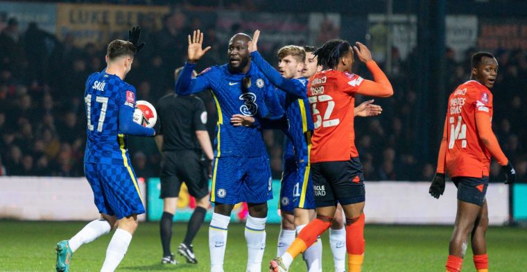 Chelsea ontsnapt aan FA Cup-blamage dankzij winning-goal van Lukaku