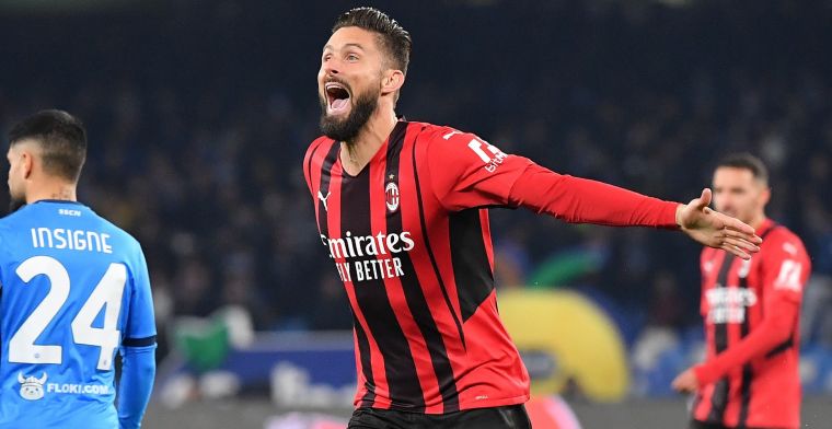 AC Milan slaat belangrijke slag tegen Napoli en is trotse koploper van Italië